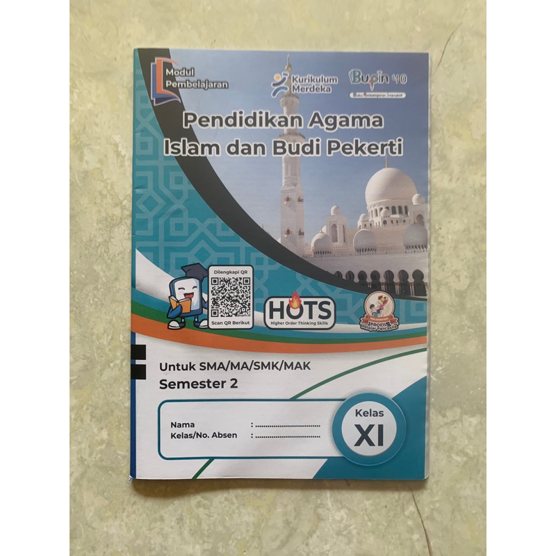 Buku LKS Pendidikan Agama Islam PAI SMA / MA Kelas 10, 11, 12 (Minimal Pembelian 5 pcs)