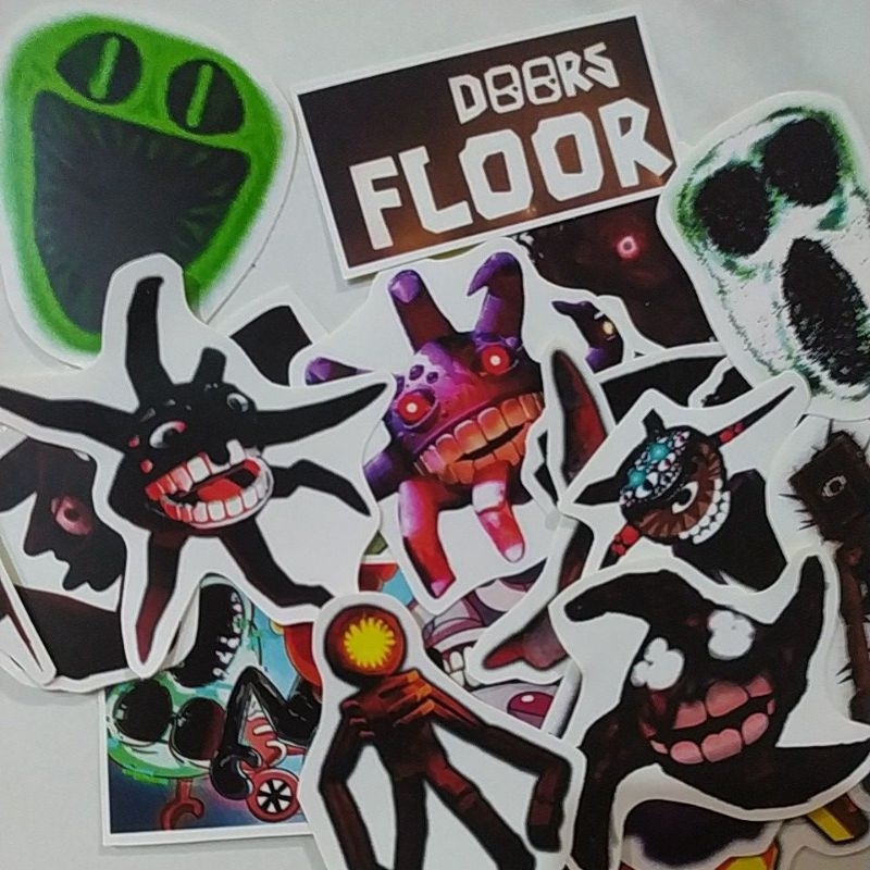 Stiker Door Floor 30 pc Sticker Door Floor