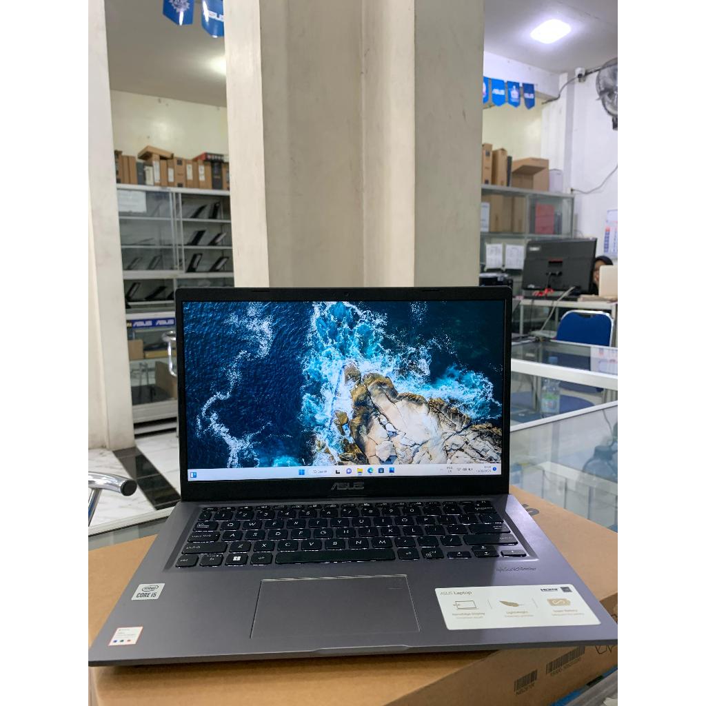 LAPTOP ASUS MURAH A416JA core i5-10 RAM 4GB/SSD 512 LAYAR14"FHD WIN11 SLIM LIKENEW
