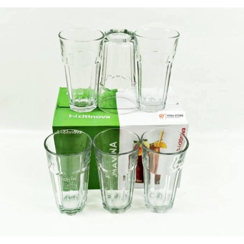 GELAS MINUM HAVANA / GELAS KACA / GELAS MINUM