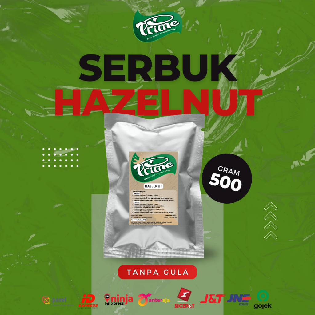 

Powder Prime Huzelnut / Bubuk Minuman Huzelnut 500 gr