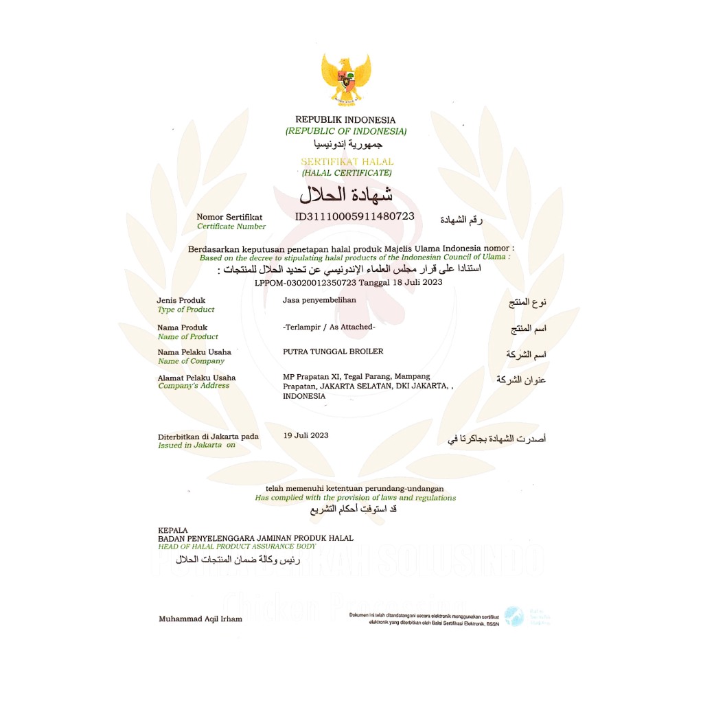 

RB Paha Atas Ayam Fresh Murah