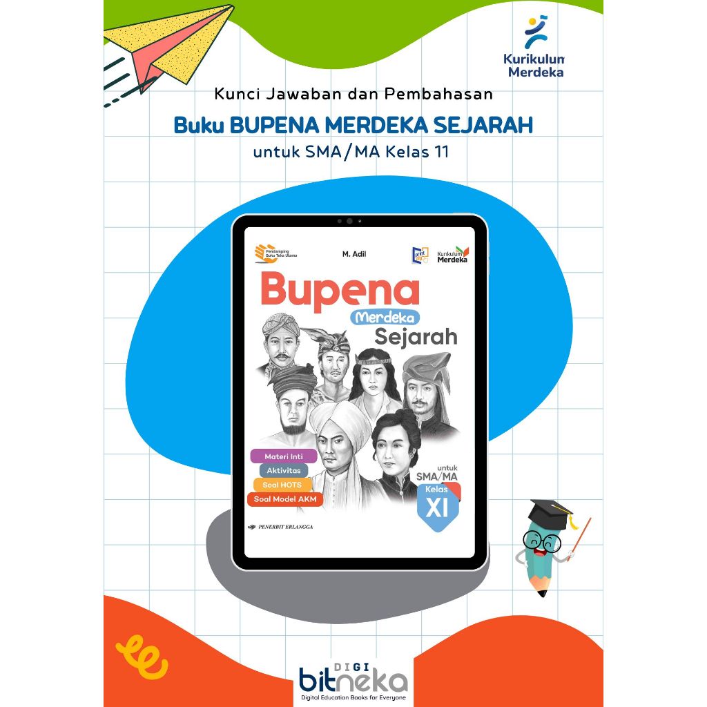 Kunci Jawaban Buku BUPENA Sejarah SMA Kelas 11 Kurikulum Merdeka-Erlangga