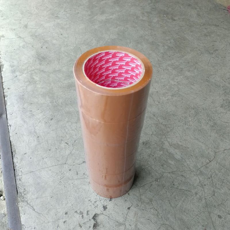 

solatip lakban coklat besar isi 6