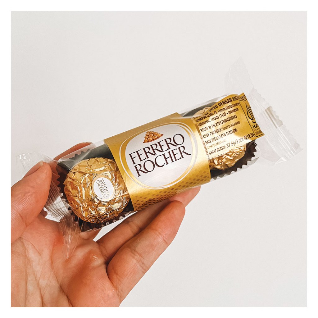 

Coklat Ferrero Rocher Tambahan Coklat untuk Kado