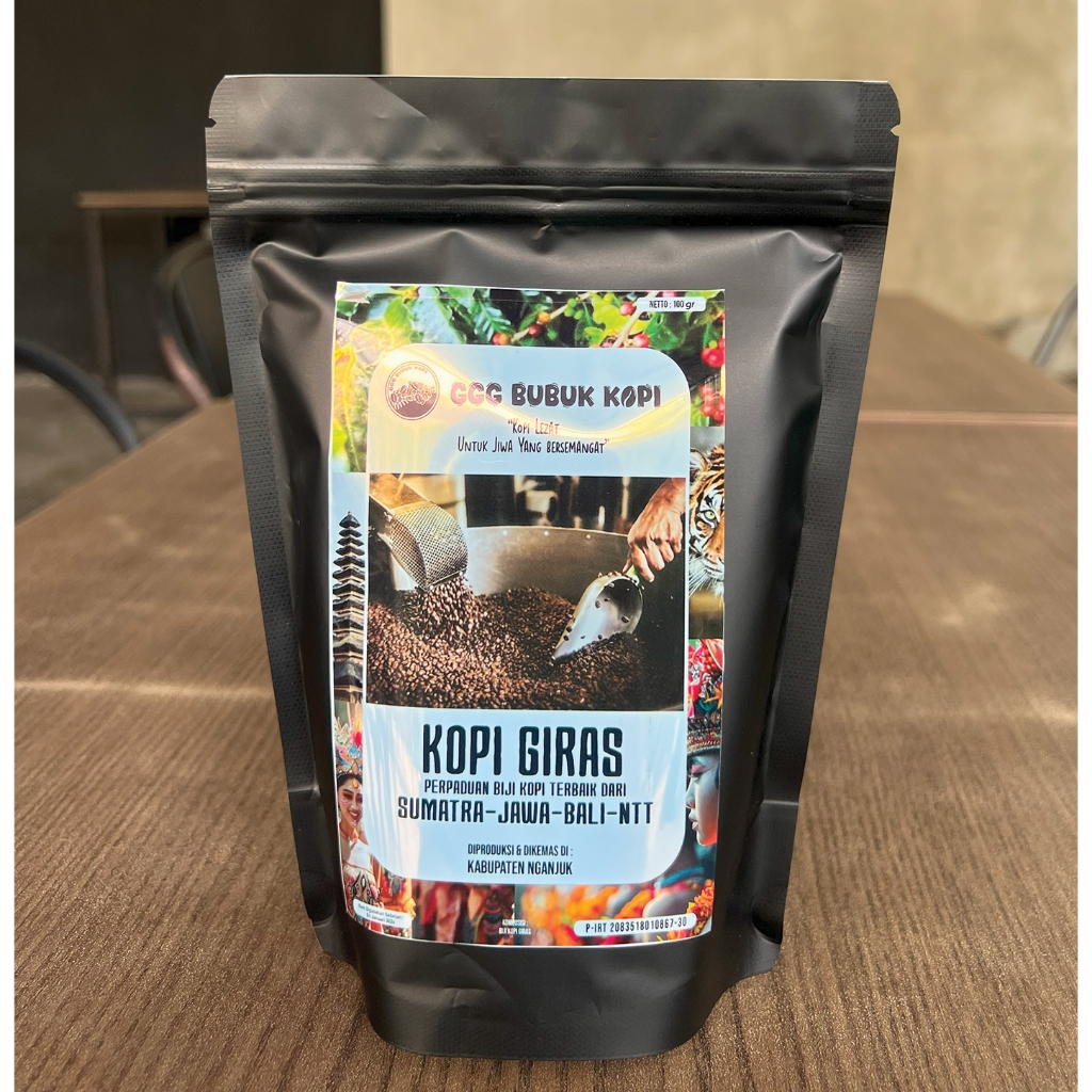 

Bubuk Kopi Giras Ggg Isi 250gr Rasa Mantab Premium