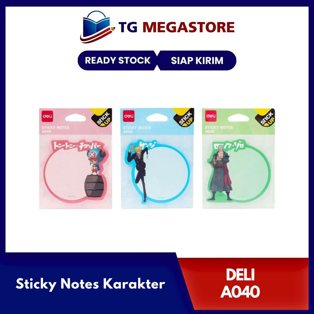 

Sticky Notes Deli Karakter - A040