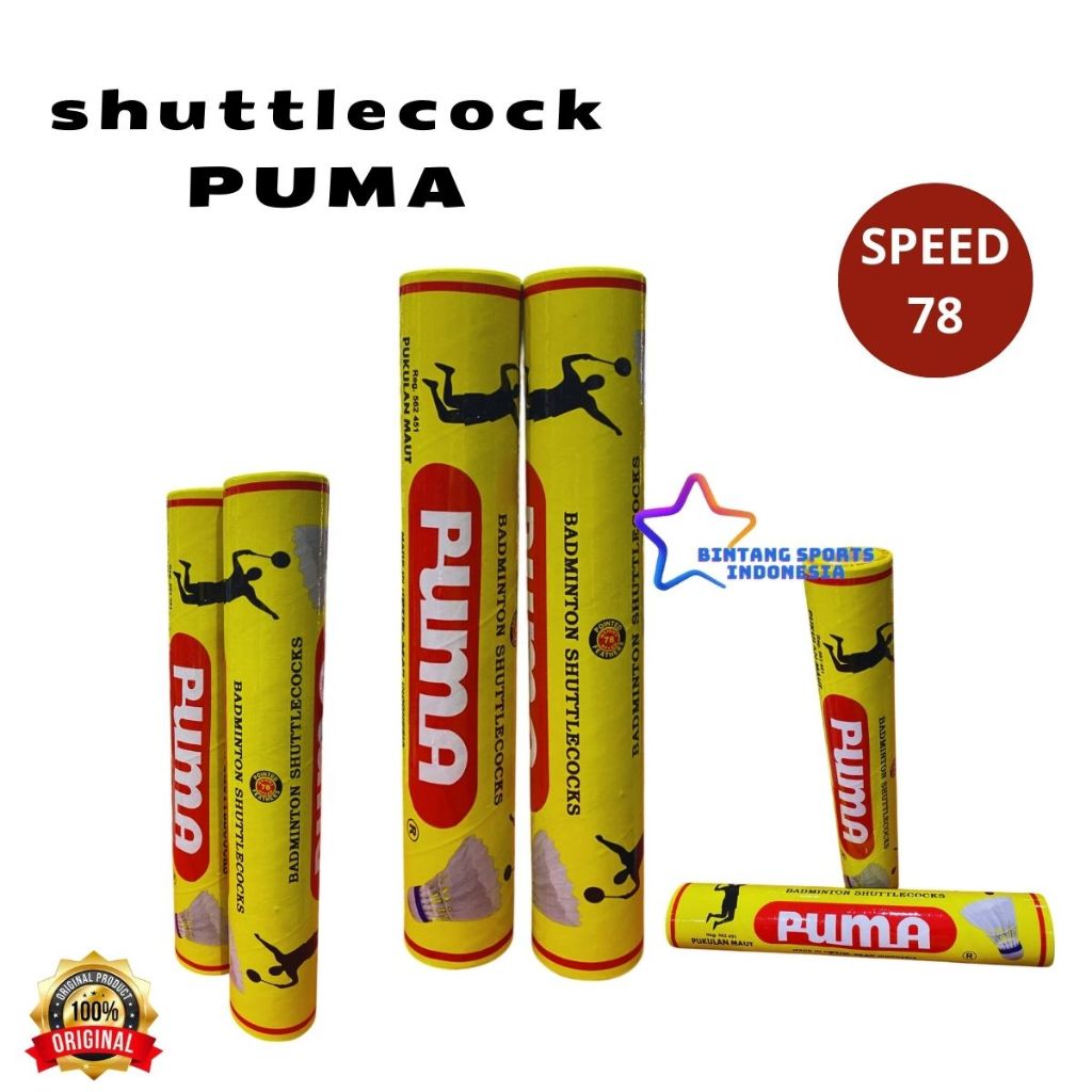 SHUTTLECOCK COCK PUMA KUNING