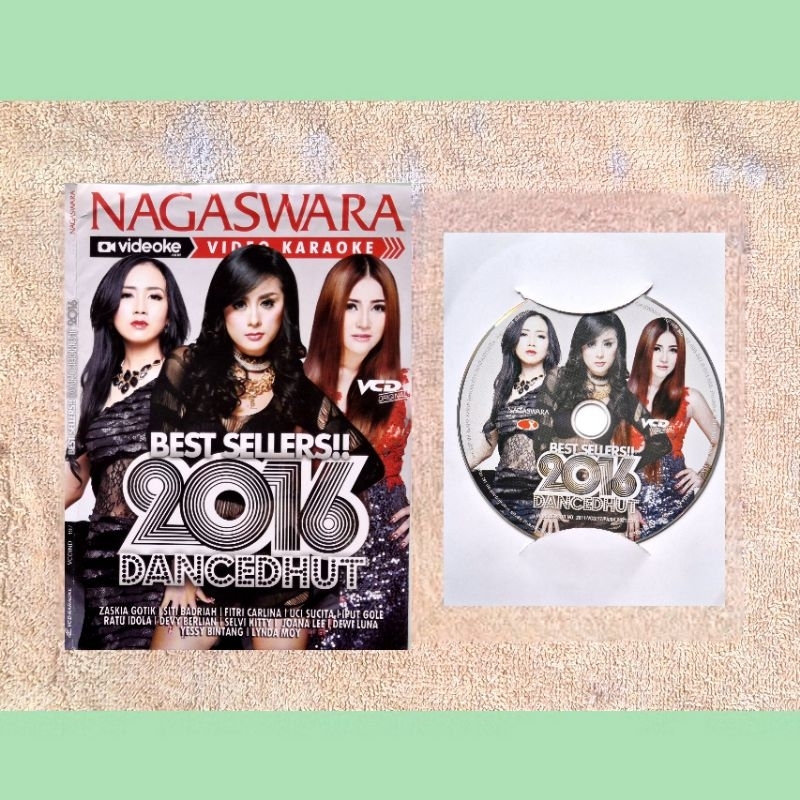VCD Original Dangdut Nagaswara - Best Seller Dancedhut 2016 Ucie Sucita Selvy Kitty