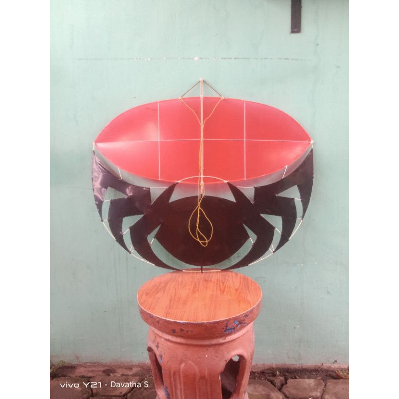 Layangan ram raman spider mini