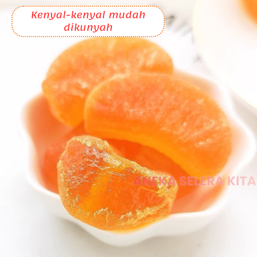 

Ay00! Naraya Orange Soft Candy / Permen Lunak Rasa Dan Bentuk Jeruk 500gr