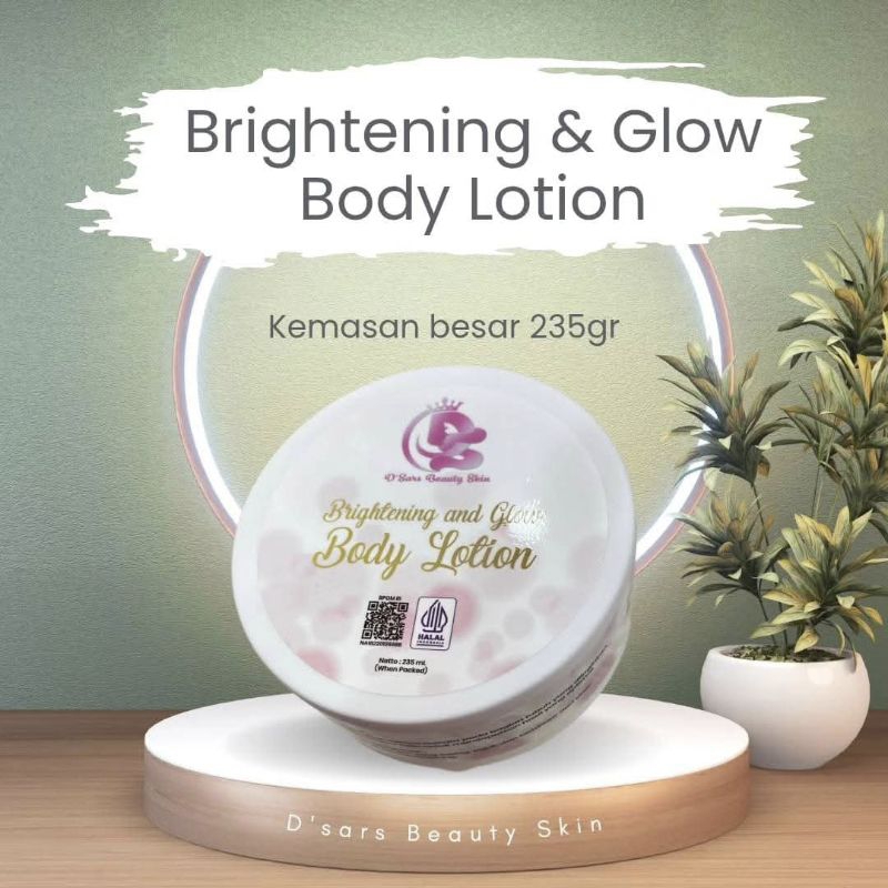 Brightening & Glow Body lotion d'SARS beauty