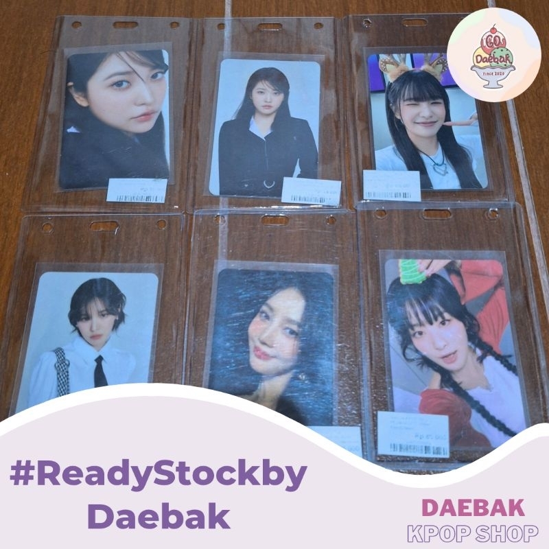 [READY] PC RED VELVET SG24 TRADING CARD / WENDY JOY YERI