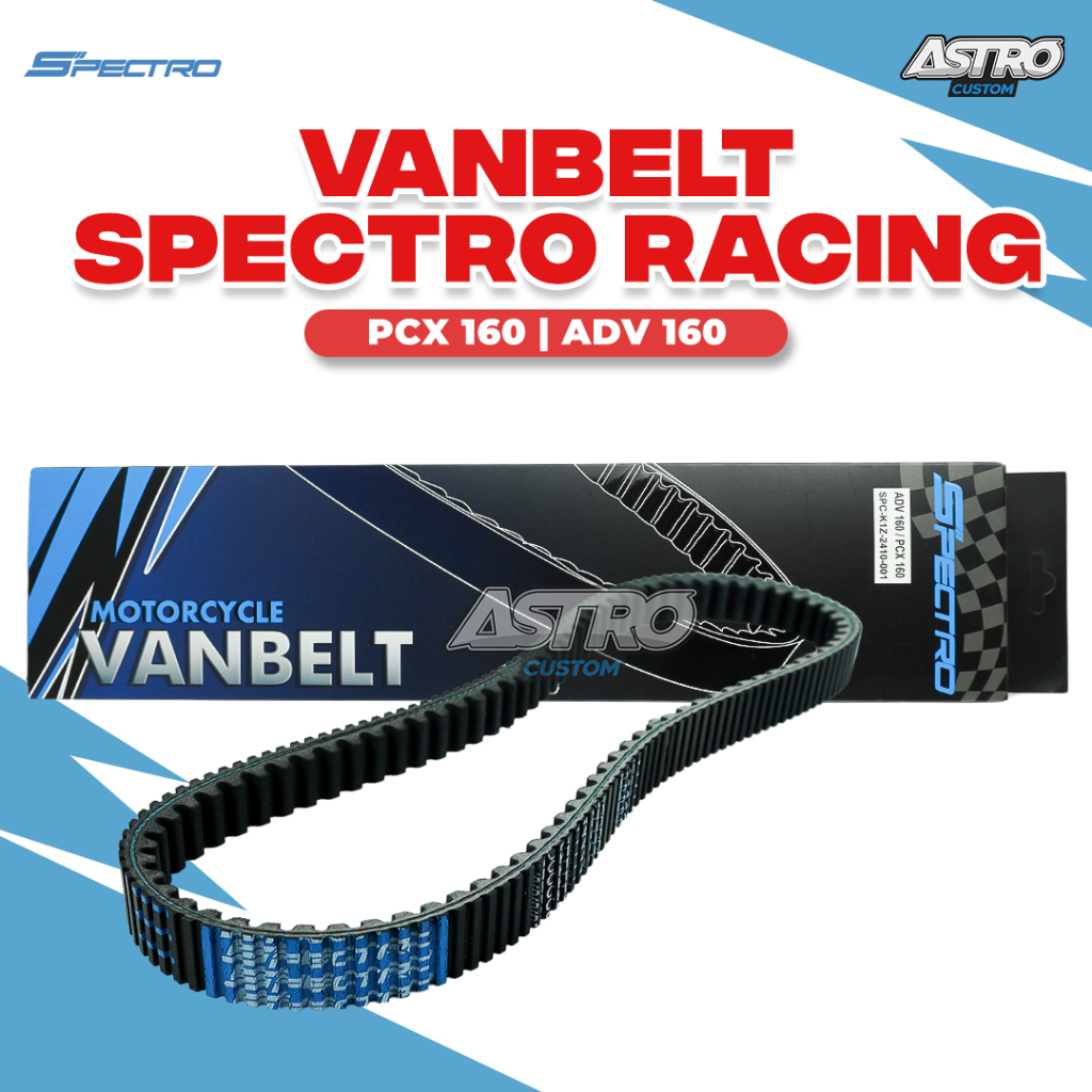 Spectro Vanbelt PCX 160 ADV Vario 125 150 Stylo Beat Fi Scoopy Fi ESP Deluxe Genio V belt CVT Racing