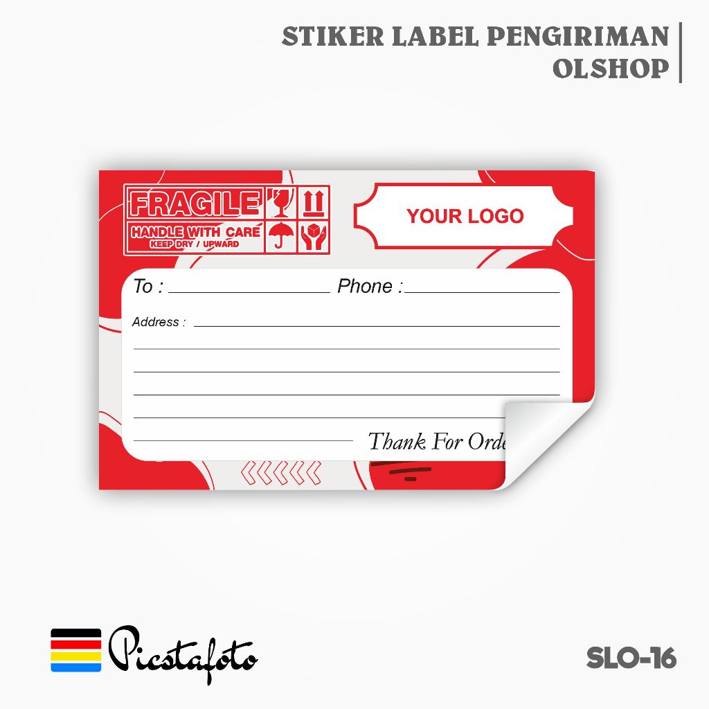 

Stiker Label Pengiriman Paket Online Shop Olshop - SLO16