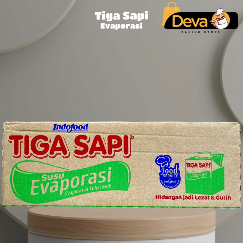 

Tiga Sapi Susu Evaporasi 500gr