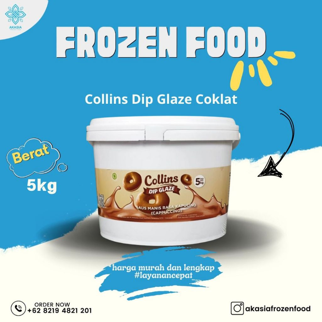 

Collins Dip Glaze Coklat 5kg
