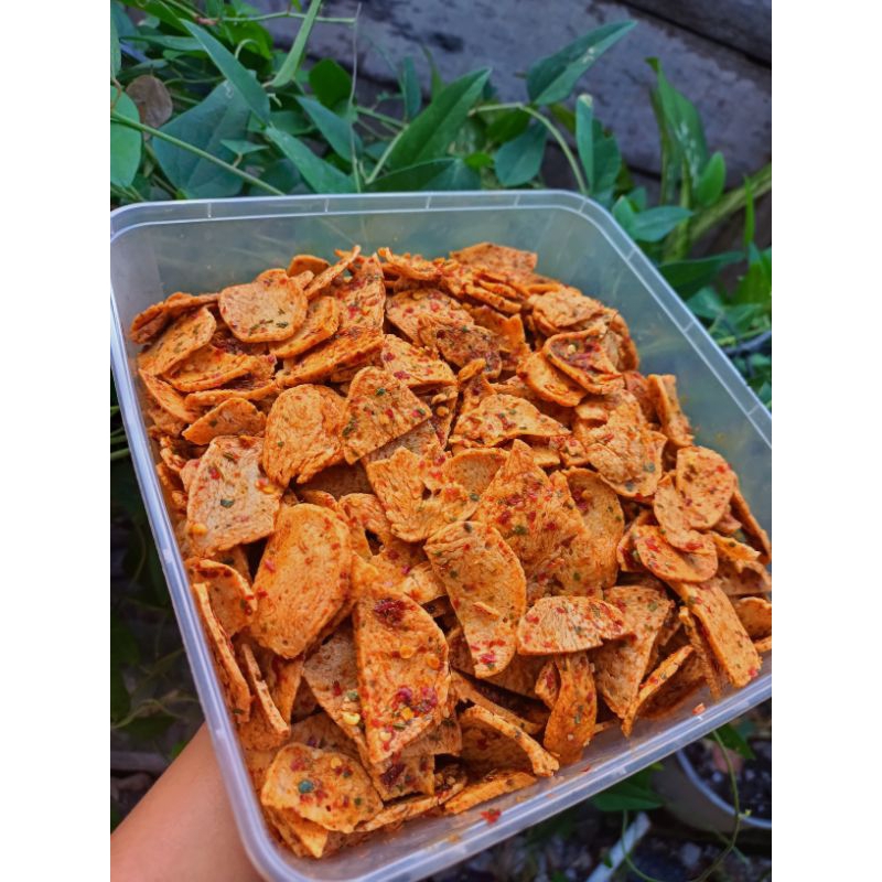 

basreng tipis Daun jeruk 250grm