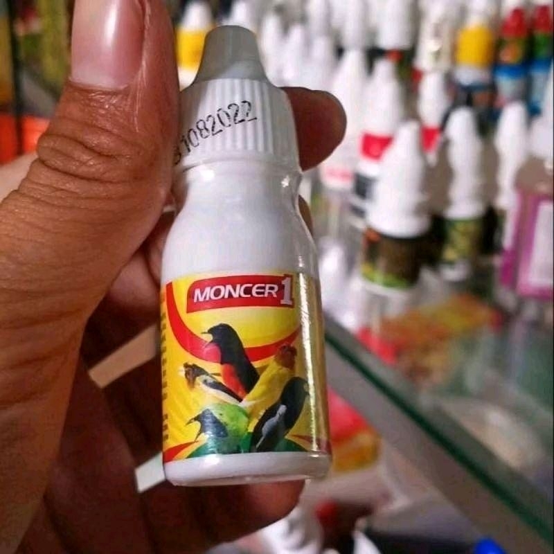 Moncer1 moncer one vitamin burung bikin burung rajin bunyi dan sehat untuk burung Lovebird murai ken