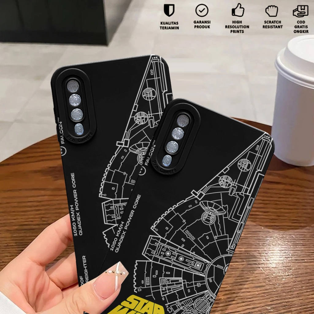 Case Samsung A30S A50 A50S - Softcase Samsung A30S A50 A50S Motif Starwars - Casing Hp Samsung A30S 