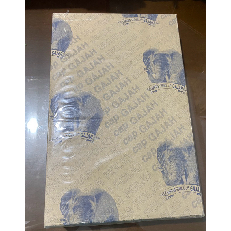 

Kertas Stensil Cap Gajah / Kertas Buram