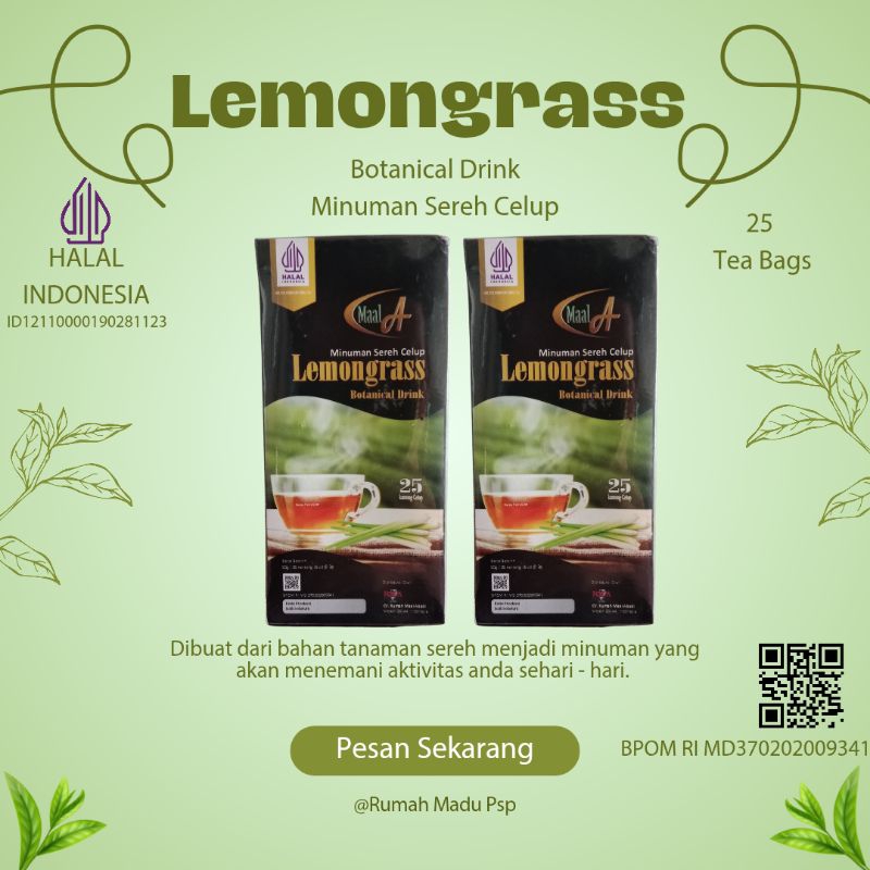 

Rumah Madu Psp - Teh Sereh ( LemonGrass Tea ) Minuman Sereh Celup