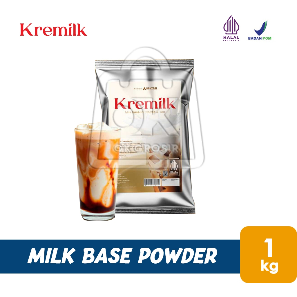 

Kremilk Milk Base Powder Untuk Kopi Susu Minuman Creamy Coffee Tea (1 kg)