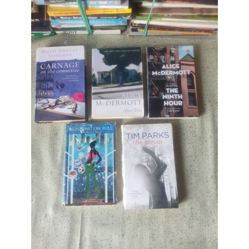 Buku Novel, CARNAGE on the Committee, COMING of the STORM, After This, ALLEGIANT, THE NINTH HOUR, De