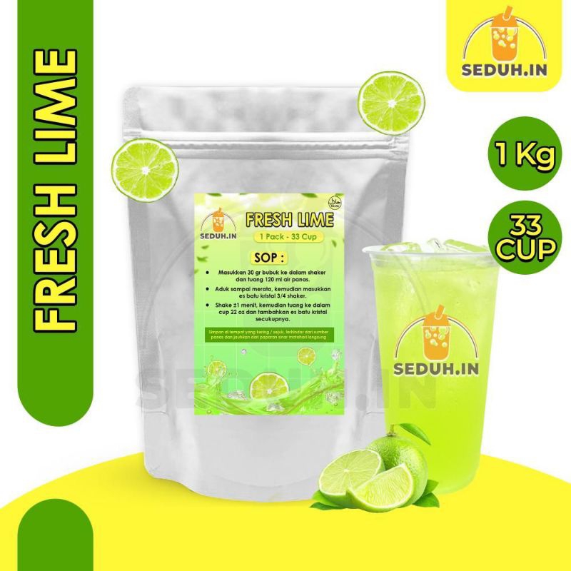 

Fresh Lime - Jeruk Nipis 1KG / Bubuk Minum Premium