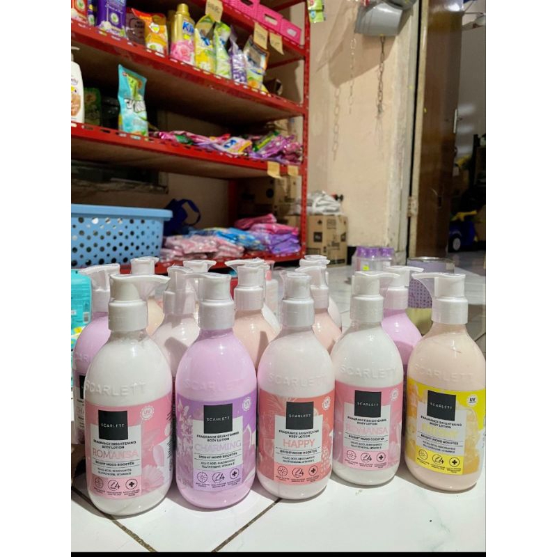 Scarlett body lotion paket lengkap