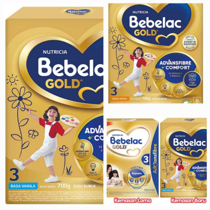 

Bebelac 3 Gold madu,vanila 700g