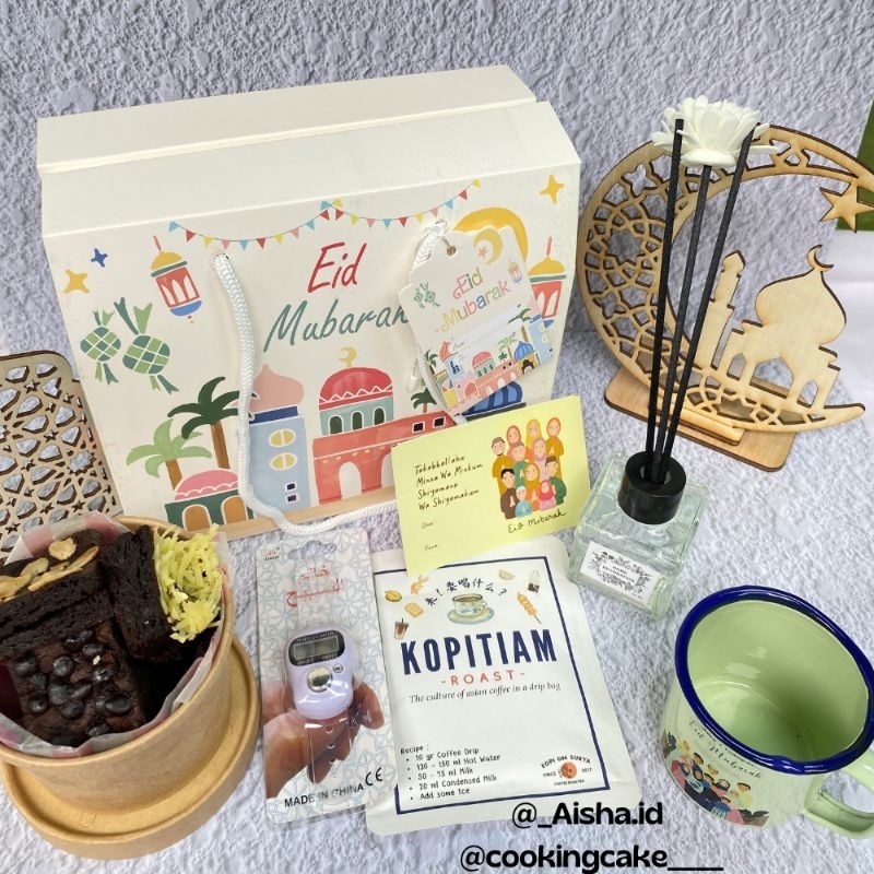 

Alesha Hampers / Hampers Idul Fitri / Hampers Eid Mubarak