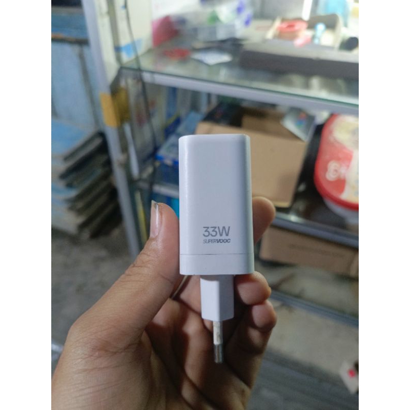 kepala charger ori oppo 33w original batok fast charging VOOC copotan