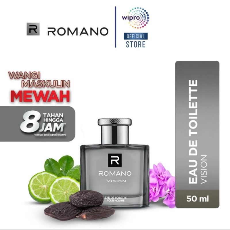 Romano Eau De Cologne Parfum Pria Vision 50ml
