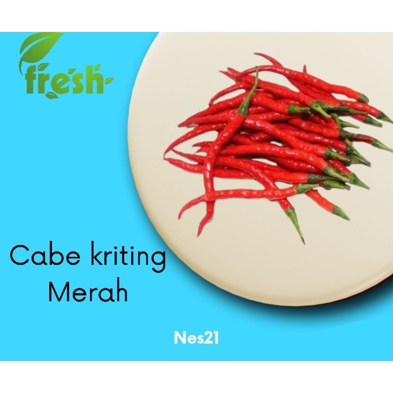 

Nes21 Sayur Cabe Kriting Merah / Segar / instan H+1