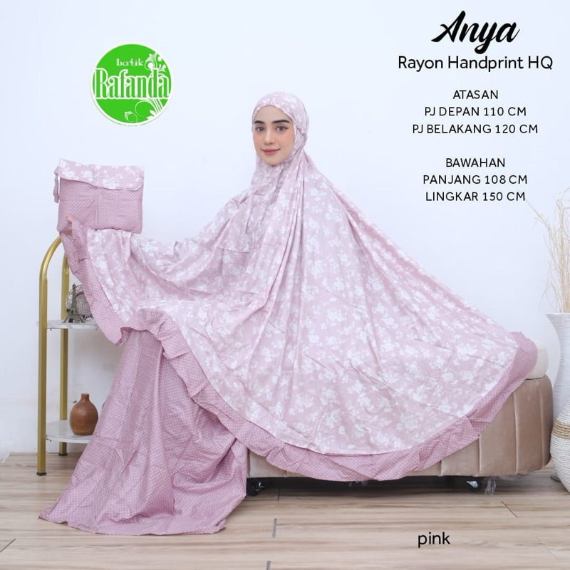 Pusat Bordir Tasikmalaya - MUKENA 2IN1 SET Anya