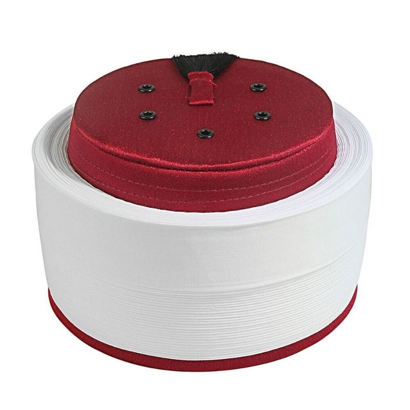 Peci Imam Balkan Sorban 28 Meter Asli Turki / Peci Imamah