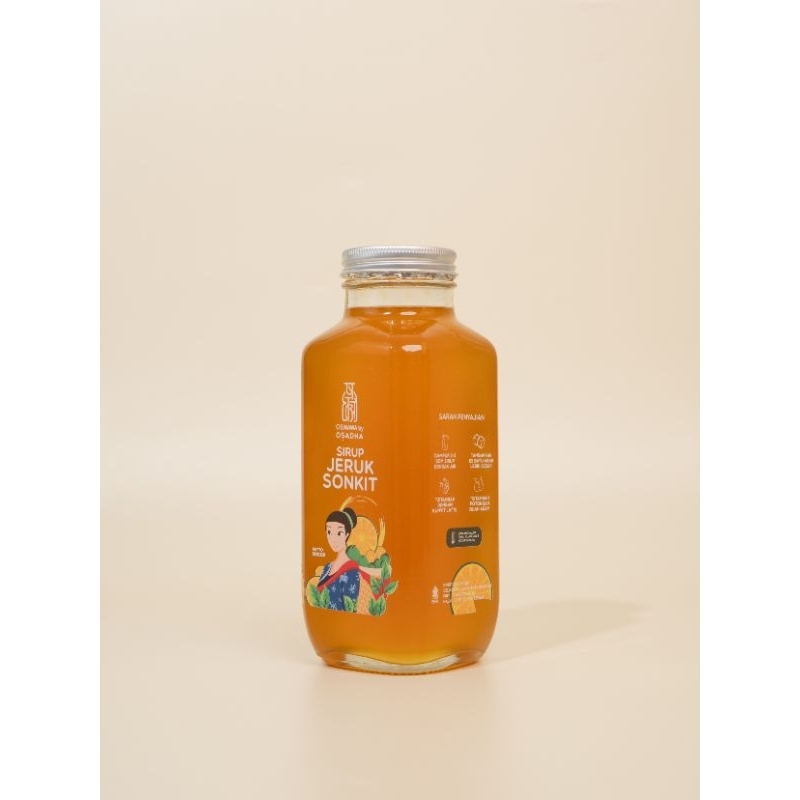 

sirup jeruk songkit tanpa gula pasir kemasan botol kaca 600GR