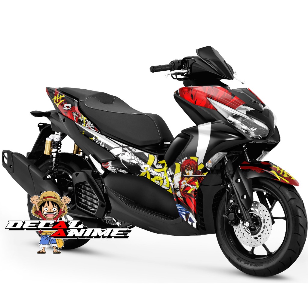 [Decal Anime] Decal Aerox Full body -Stiker Full body Aerox 155 NVX OLD NEW AEROX Anime Samurai X