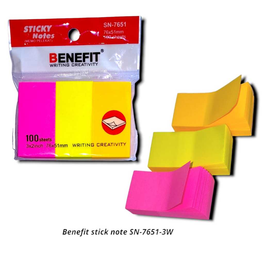 

Sticky Notes Memo Tempel Page Marker Indexer Halaman 3 Warna