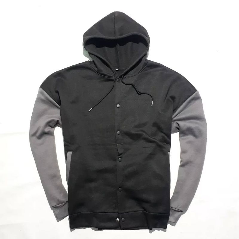 Jaket Second Tracktop PLAIN VARSITY L02