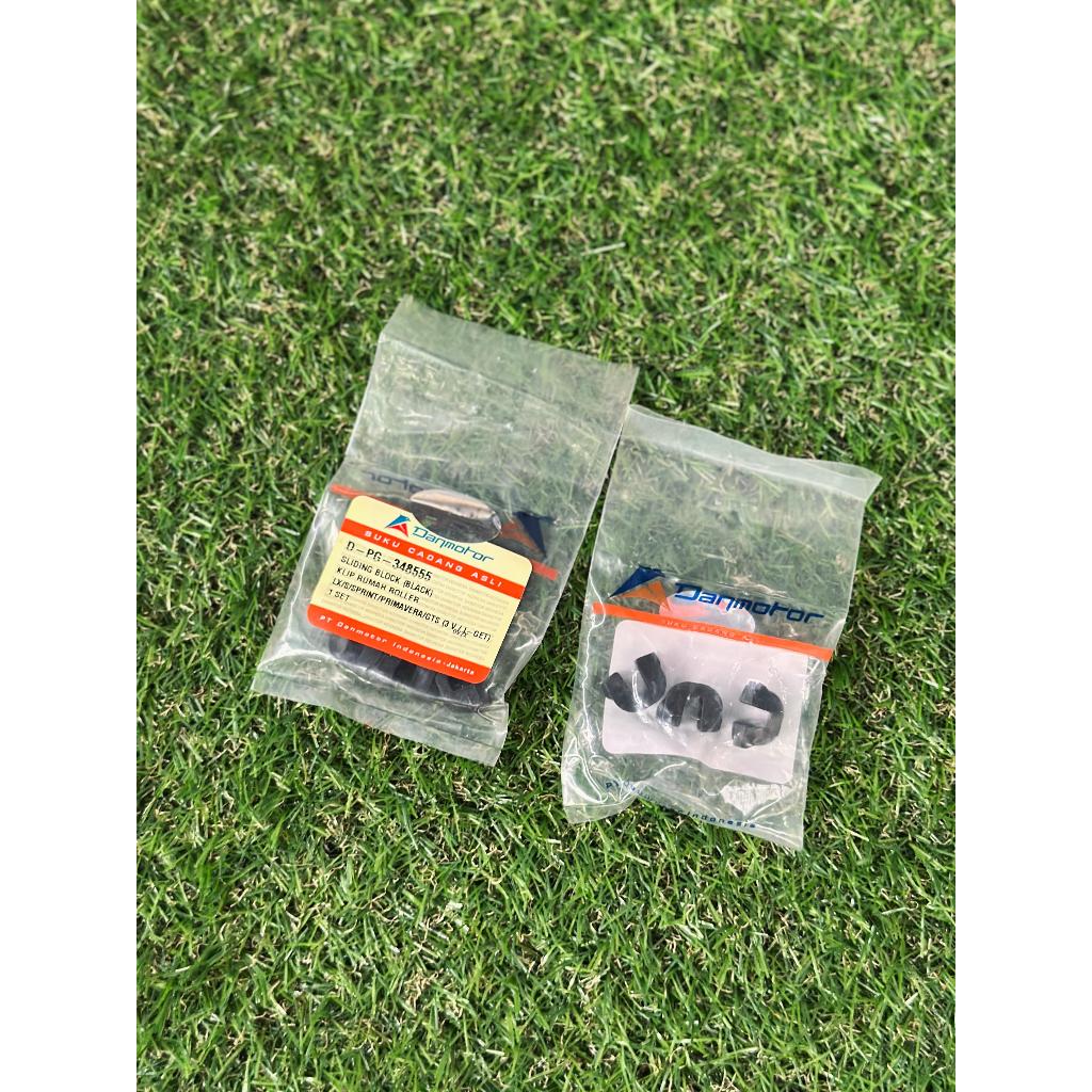SLIDING BLOK VESPA MATIC HITAM DANMOTOR