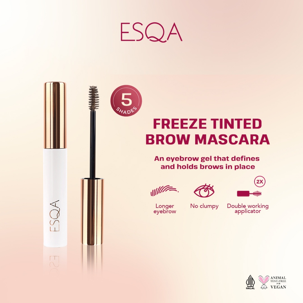 Esqa Freeze Tinted Brow Mascara - Ash Brown