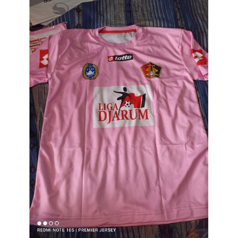 JERSEY PERSIK KEDIRI RETRO LIGA JARUM 2007 PINK