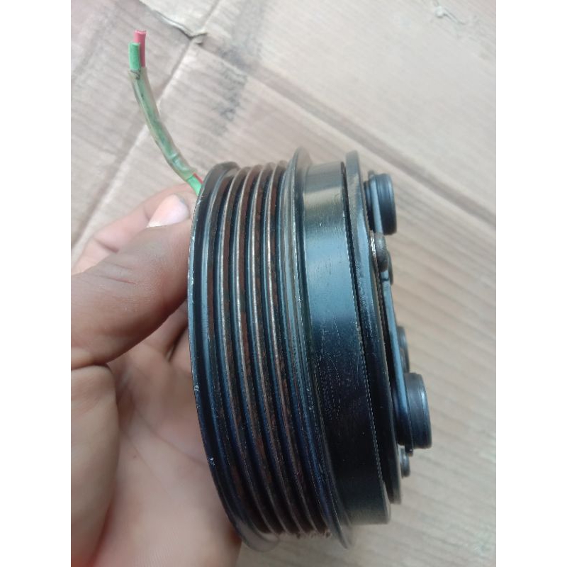 MAGNET CLUTCH PULLEY SET AC HONDA JAZZ OLD TAHUN 2004 - 2007 BARANG ORI ORIGINAL TERJAMIN 100%