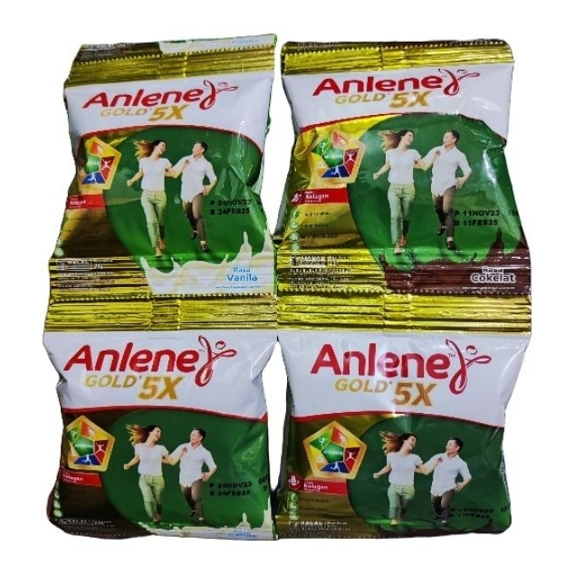 

Susu anlen gold 50 tahun Vanila dan Coklat renceng