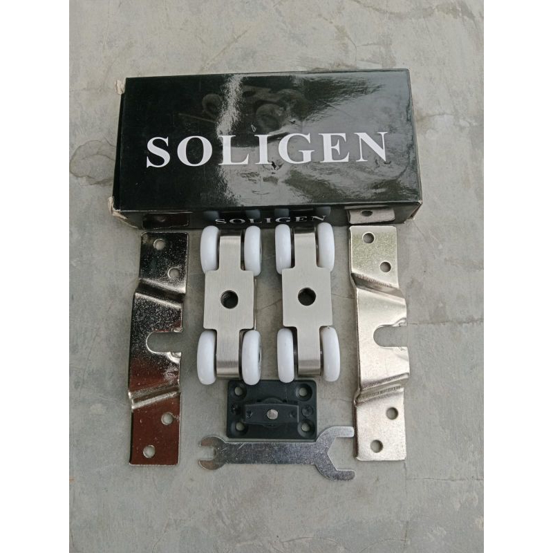 Roda rel pintu sliding soligen