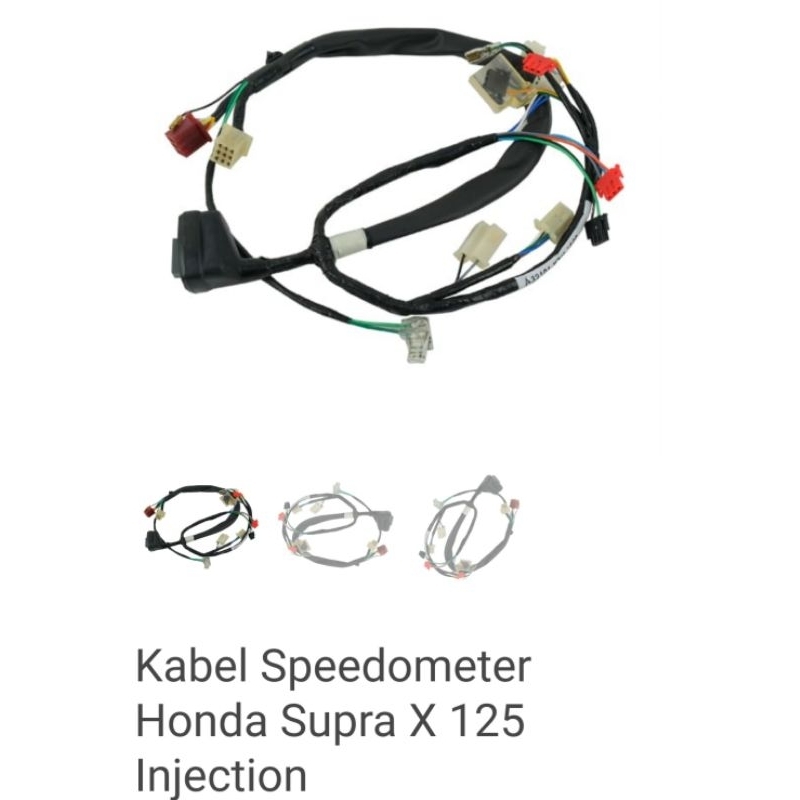 Sub Harness Speedometer Kabel Body Bagian Speedometer Honda Supra X 125 2007-2014 32101-KTM-780 Ori 