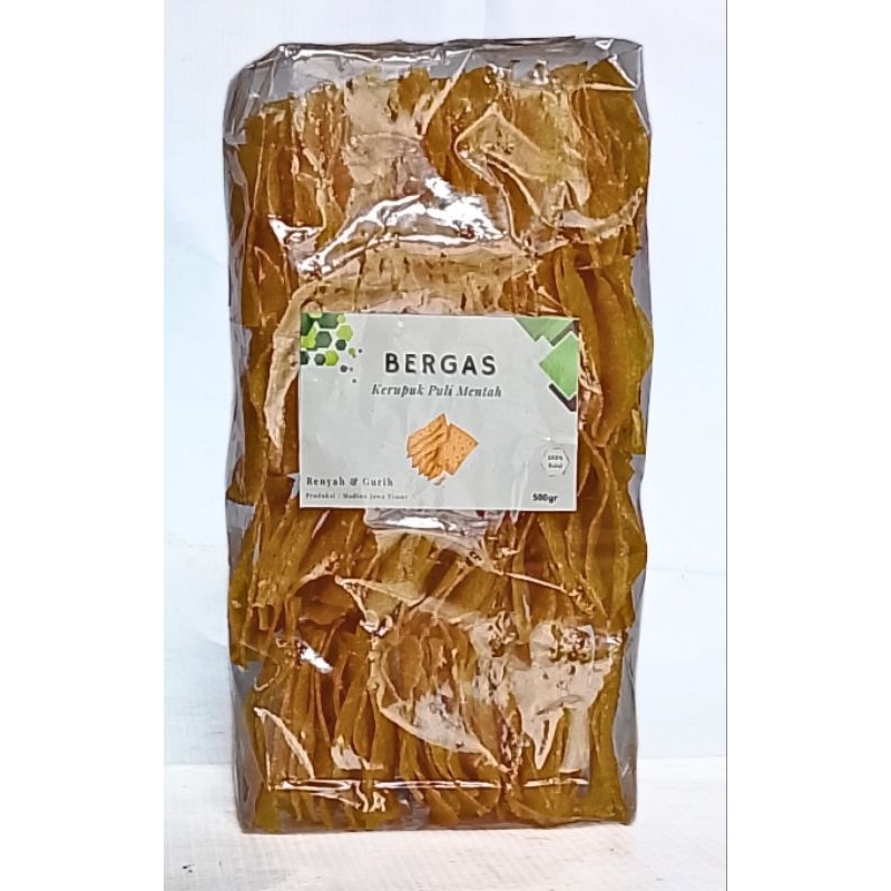

Bergas Kerupuk Puli/Lempeng Mentah 500gr