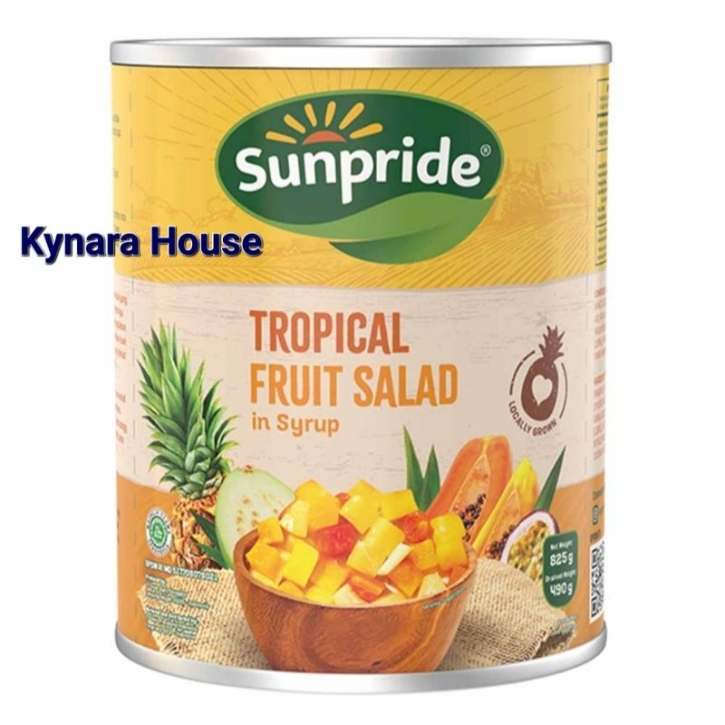 

Sunpride Tropical Fruit Salad Buah Kaleng dalam Sirup 825gr